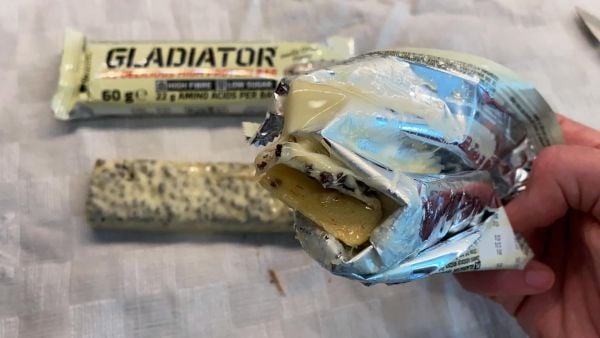 Proteinbar Gladiator protein bar vanilla cream flavour 02