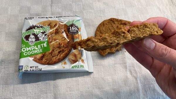 Proteinbar lenny and larrys the complete cookie apple pie vegan plant based baked nutrition 06