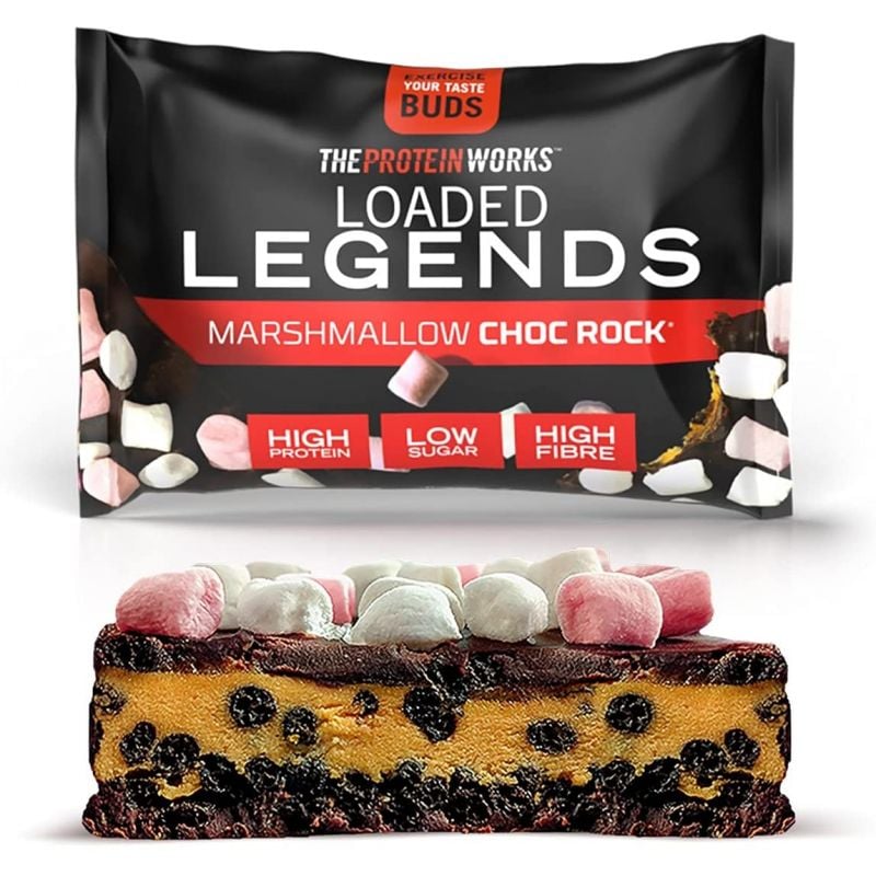 The Protein Works Loaded Legends Marshmallow Choc Rock