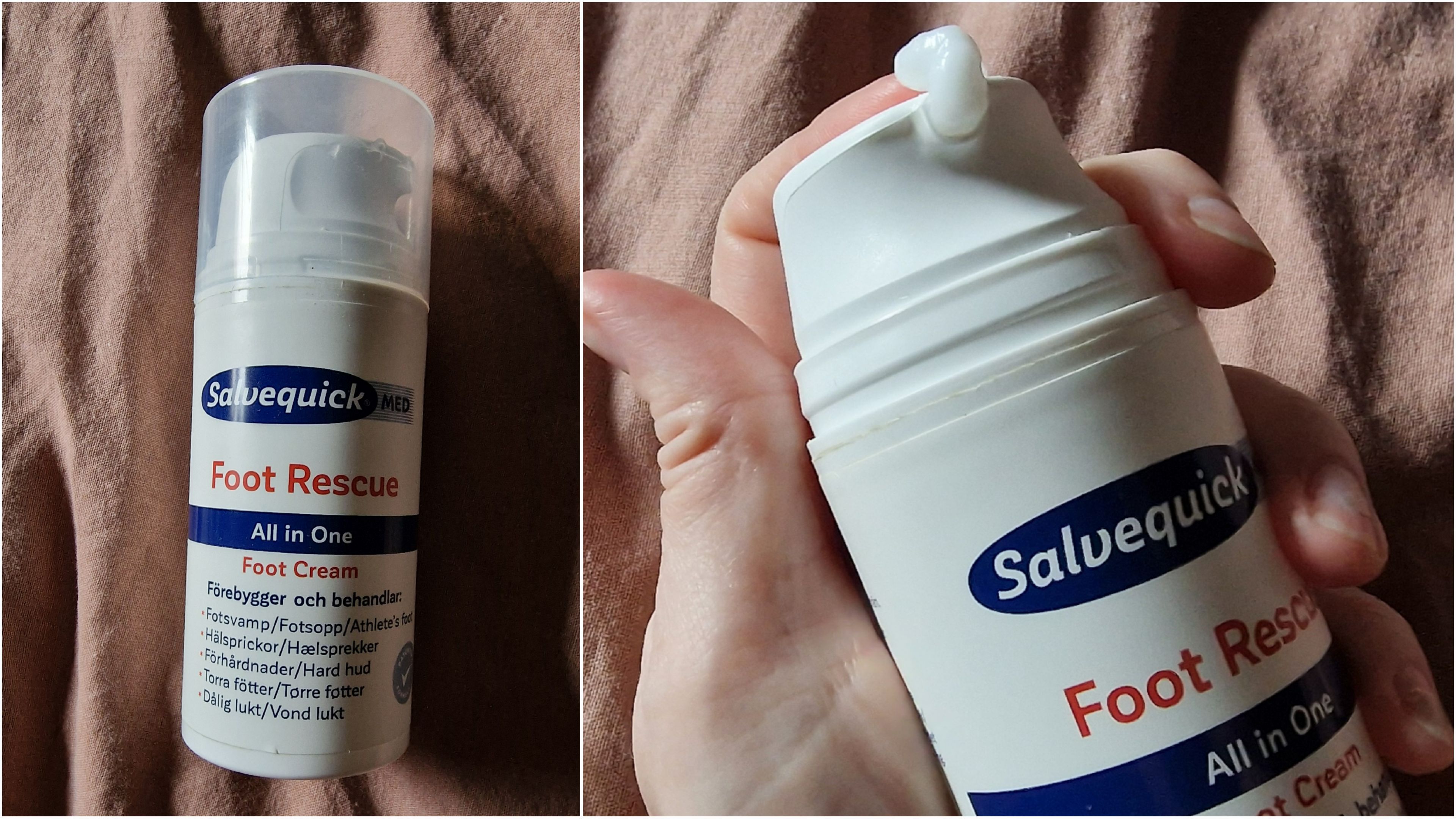 Salvequick Med Foot Rescue Cream All in One Foot Cream