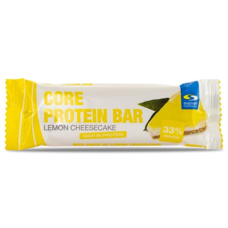 Svenskt Kosttillskott Core Protein Bar Lemon Cheesecake 1
