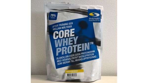Core whey protein banana milkshake2