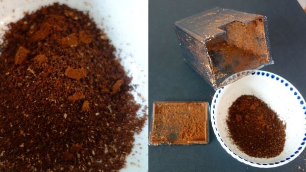 Delonghi KG89 unevenly grounded coffee