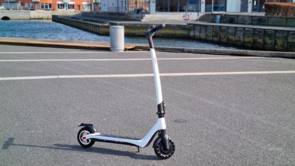 Nitrox Joy V2 electric scooter test by the waterfront