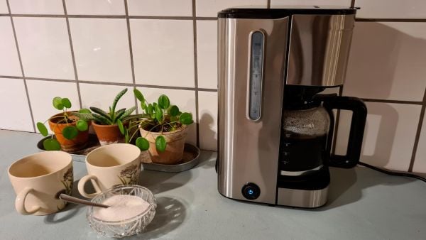 Test of coffee brewer OBH Nordica Bronx left side