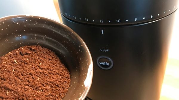 Wilfa Uniform WSFBS 100B ground coffee