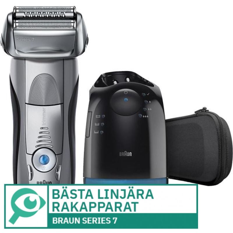 Braun Series 7 7790cc
- Bästa linjära rakapparat