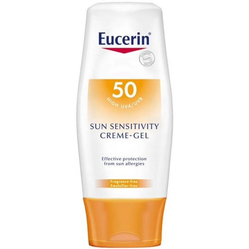 Eucerin Sun Sensitivity Cream Gel Face Body SPF 50