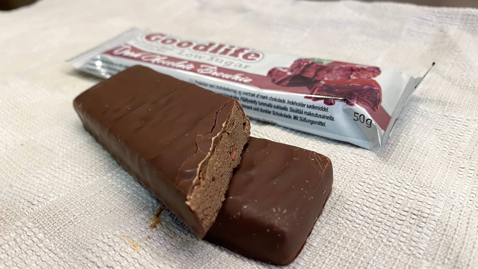 Goodlife Low Sugar Dark Chocolate Brownie