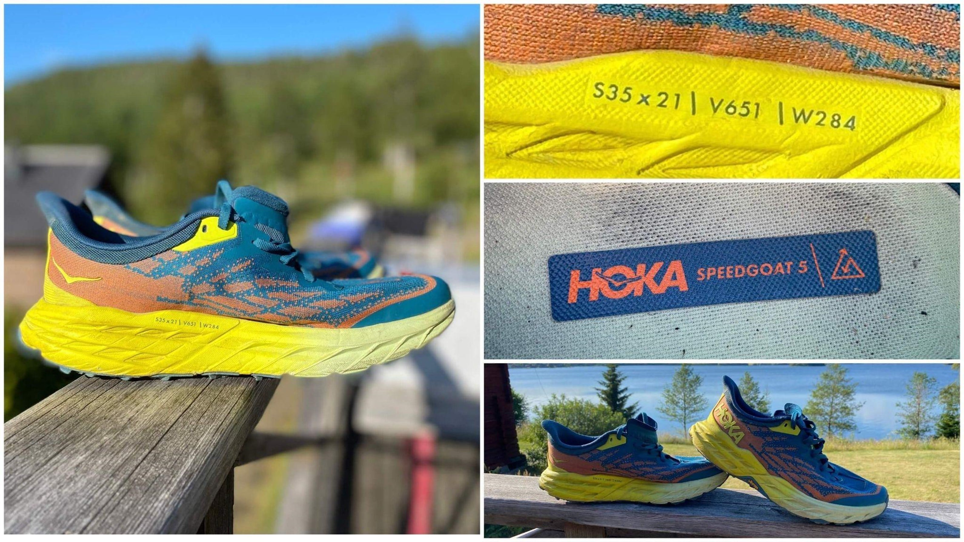 BiT Hoka One One Speedgoat 5 sittdel