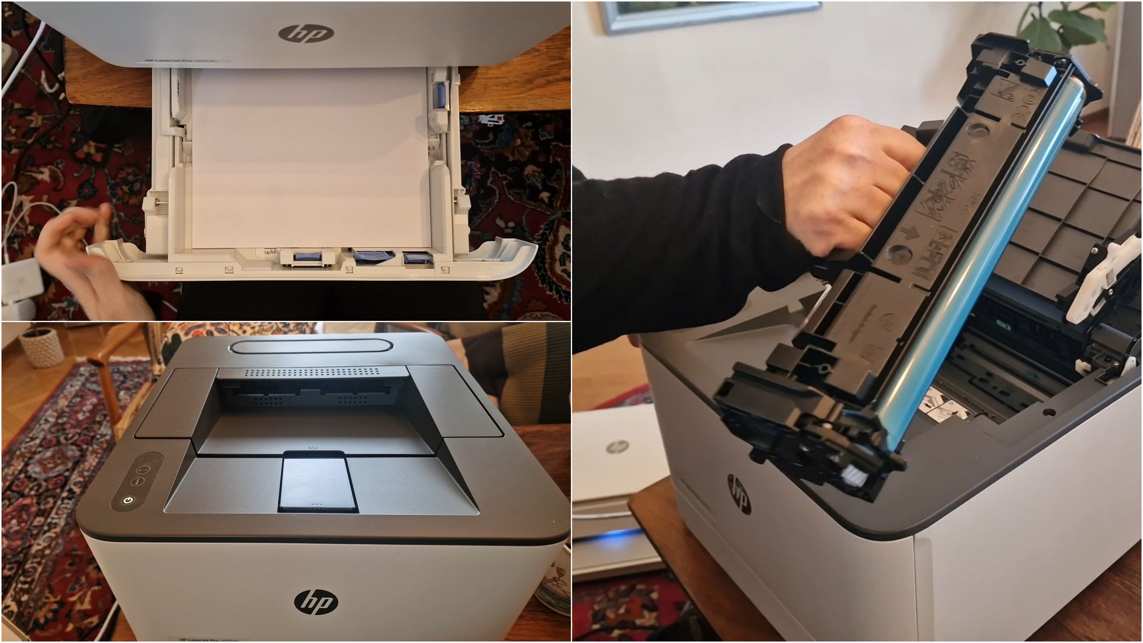 HP Laser Jet Pro 3002dw