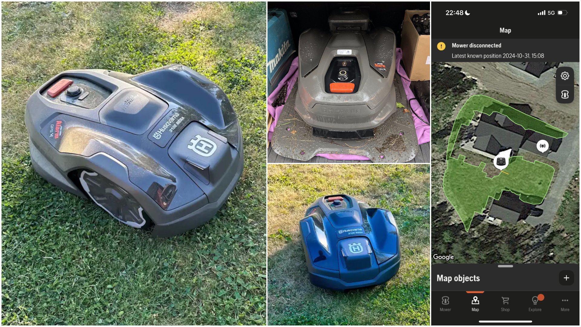 Husqvarna Automower 310E Nera