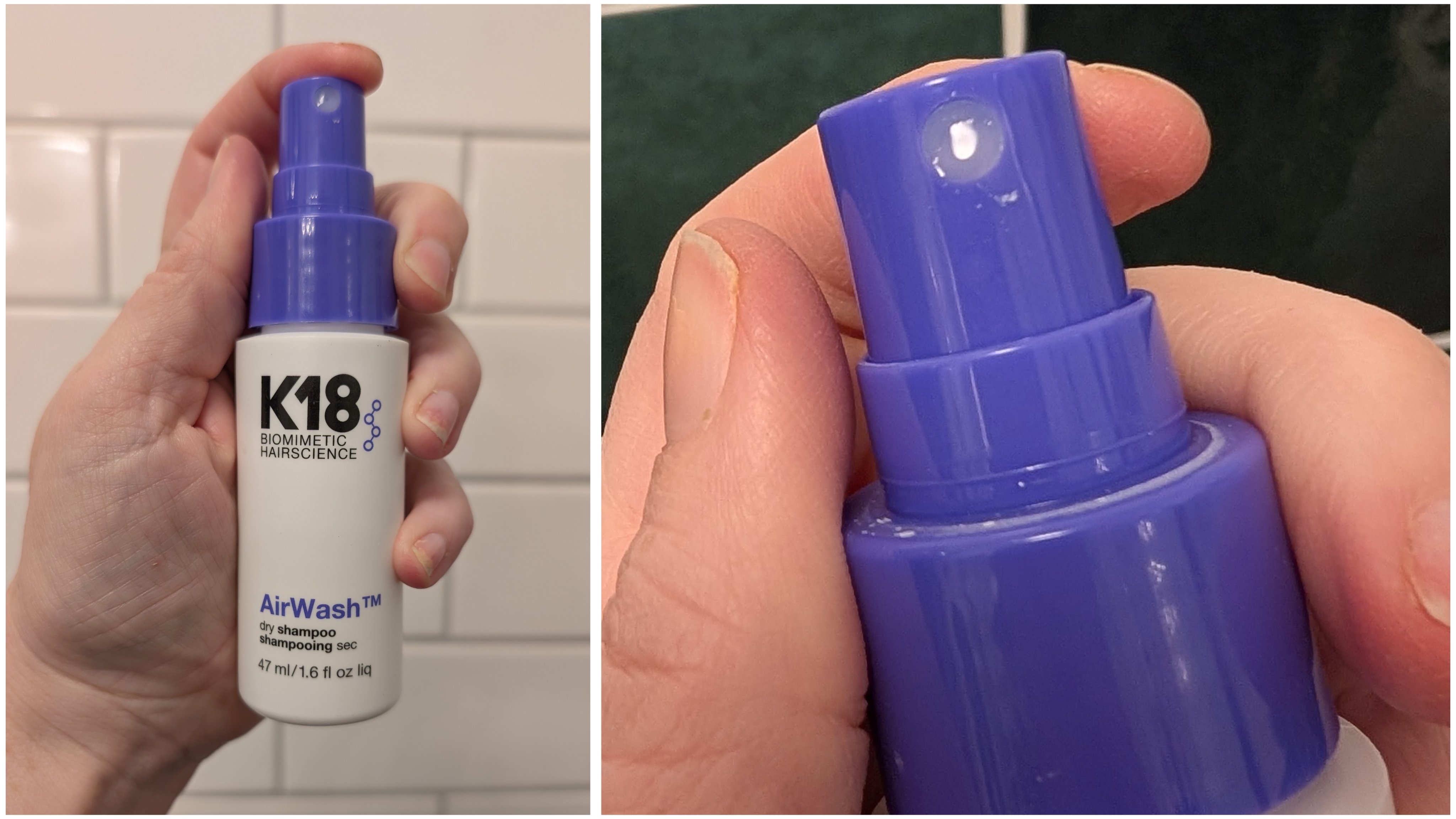 K18 AirWash Dry Shampoo