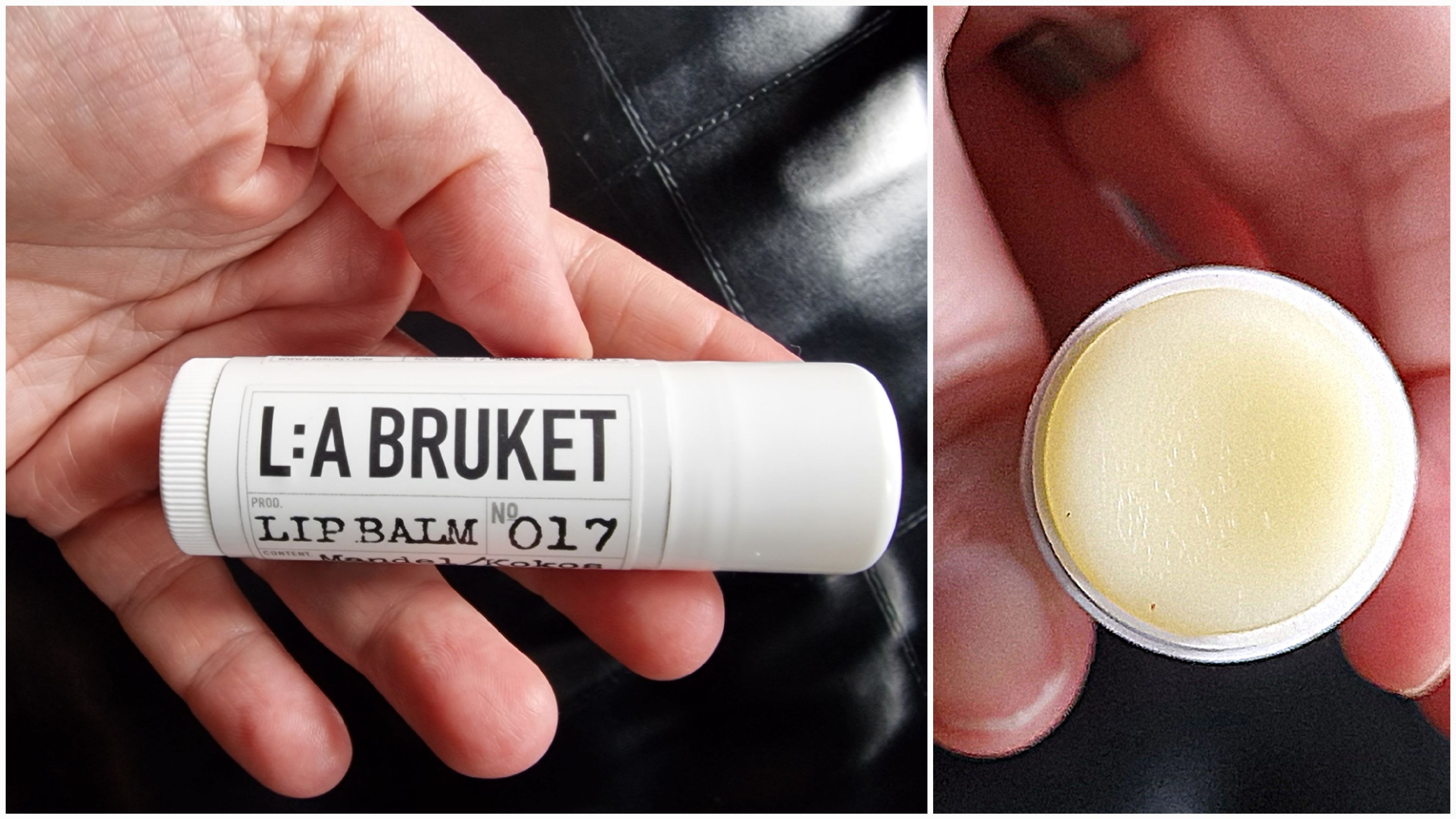 L:A Bruket 017 Lip Balm Almond/Coconut