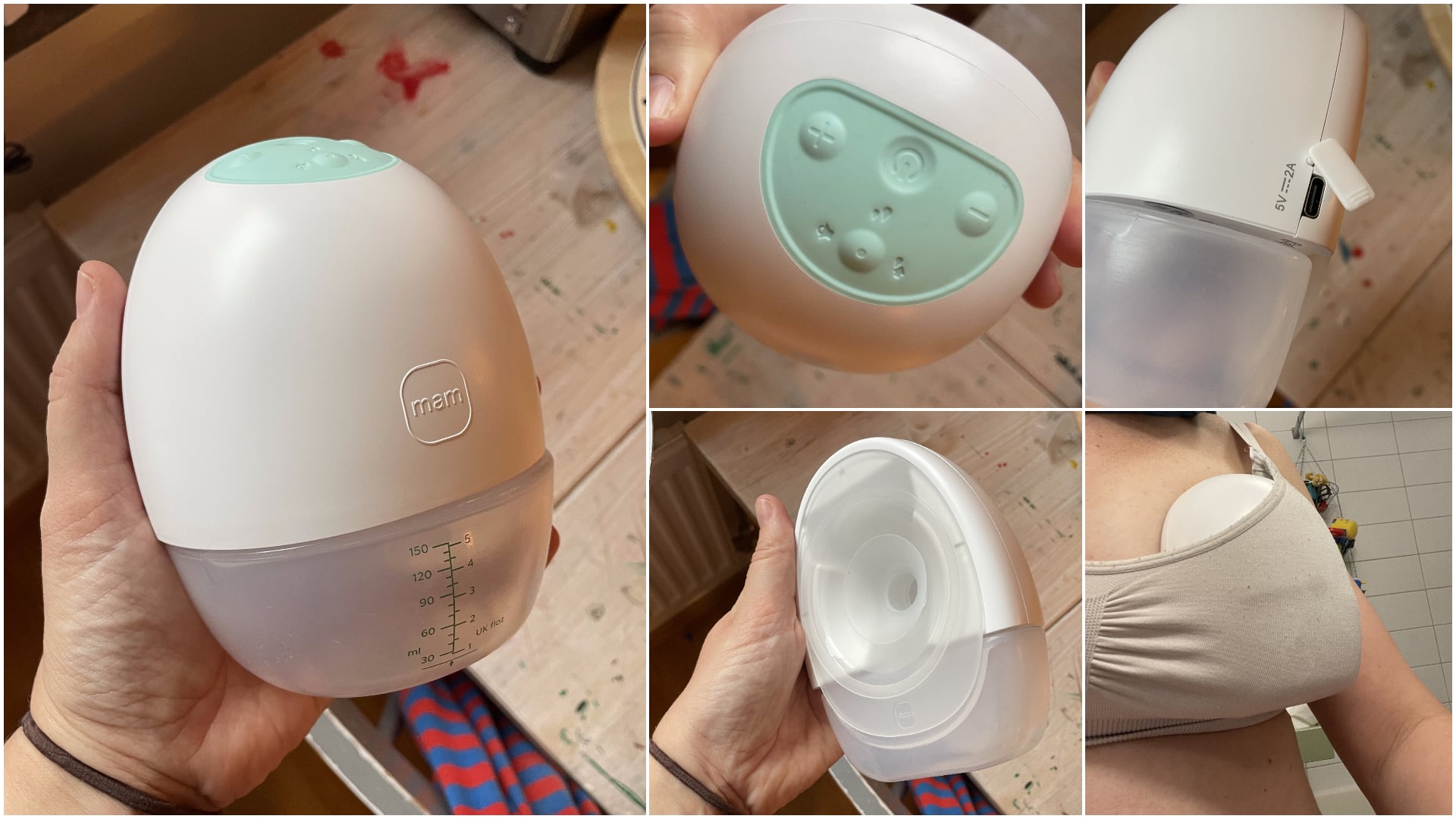 MAM Move Wearable Breastpump