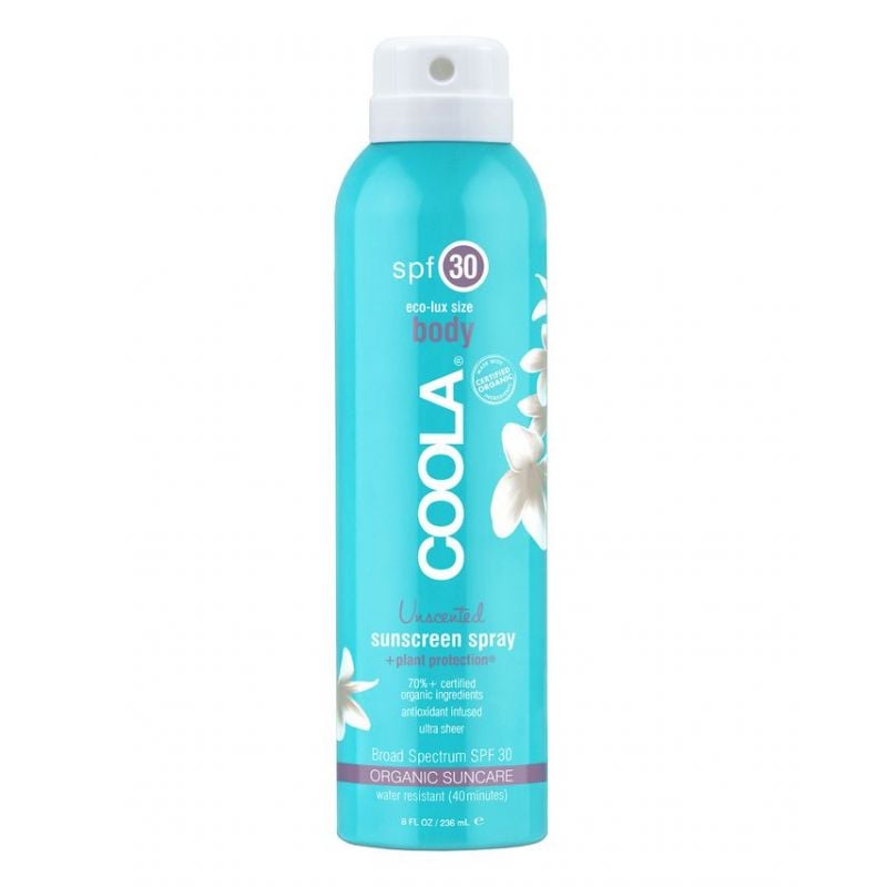 Coola Unscented Sunscreen Body Spray SPF 30