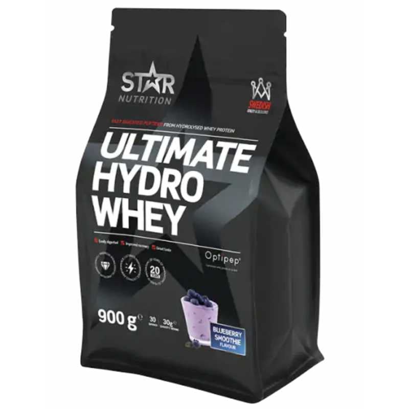 Star Nutrition Ultimate Hydro Whey Blueberry Smoothie