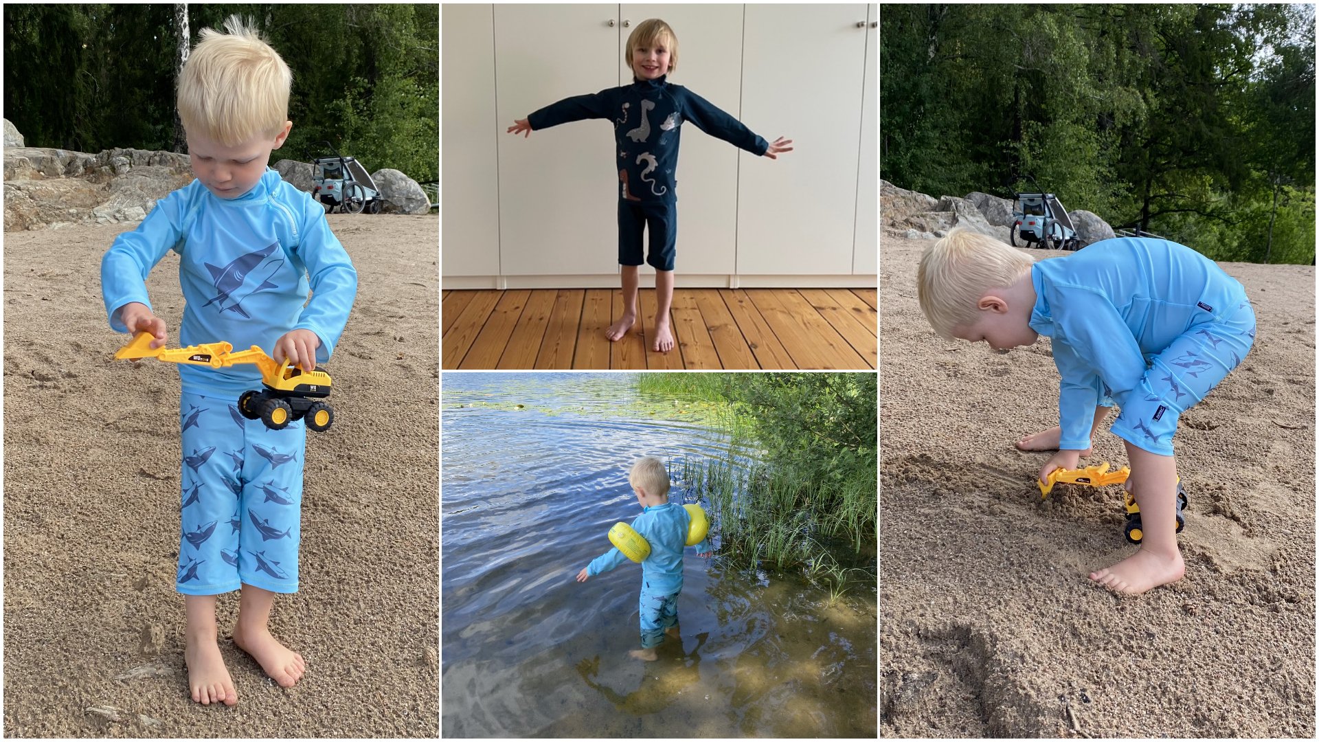Swimpy UV-tröja och UV-shorts