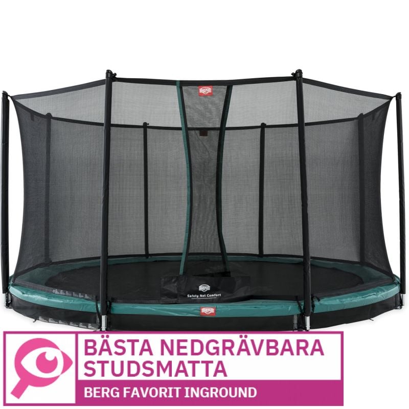 Berg Favorit InGround Comfort 330 cm
- Bästa nedgrävbara studsmatta