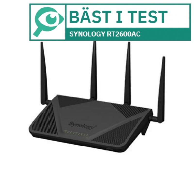 Synology RT2600AC
- Bästa mellanklassrouter