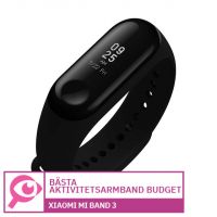 
							
								Xiaomi Mi Band 3
								
									- Bästa aktivitetsarmband budget
								
							
						