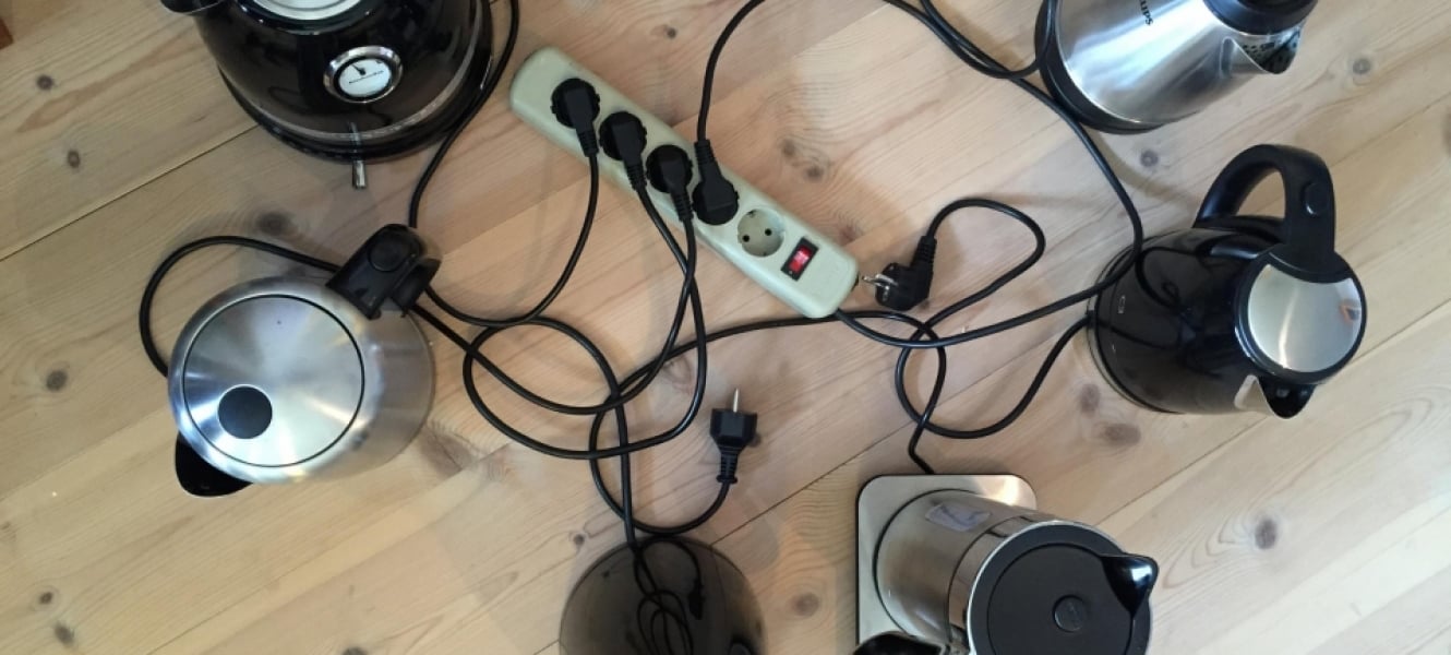 Vattenkokare bast i test